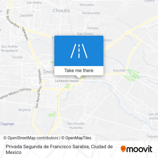 Privada Segunda de Francisco Sarabia map