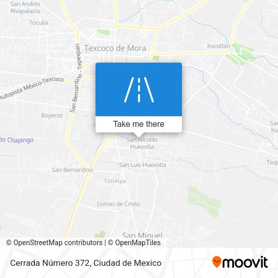 Cerrada Número 372 map