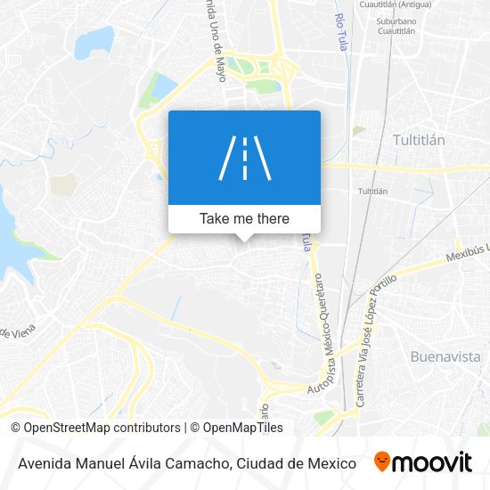 Avenida Manuel Ávila Camacho map