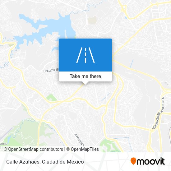 Calle Azahaes map