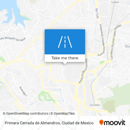 Mapa de Primera Cerrada de Almendros