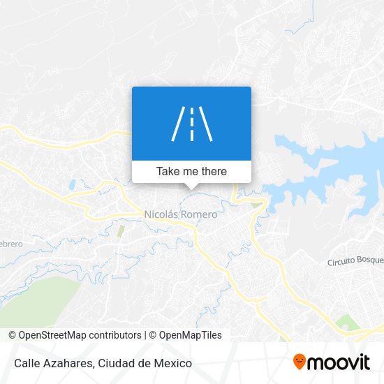 Calle Azahares map