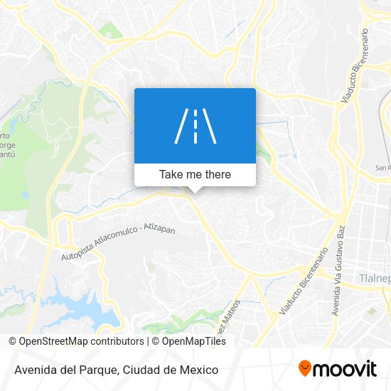 Avenida del Parque map