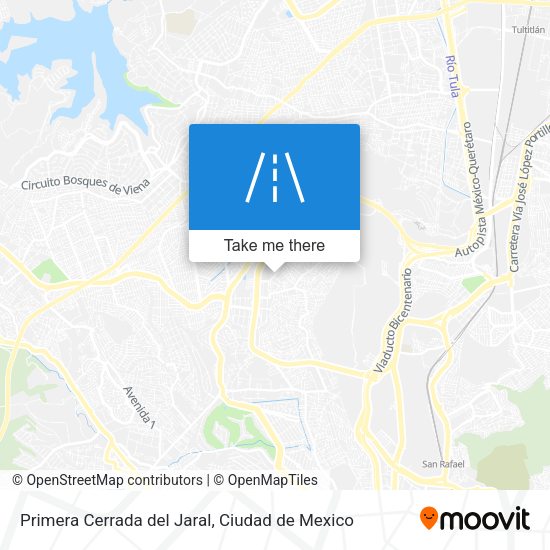 Primera Cerrada del Jaral map