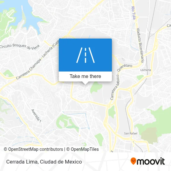Cerrada Lima map