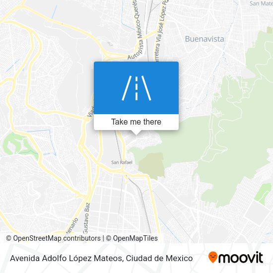 Avenida Adolfo López Mateos map