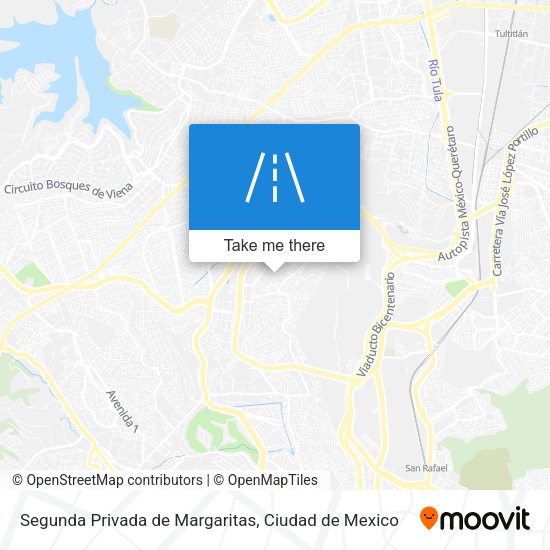 Segunda Privada de Margaritas map
