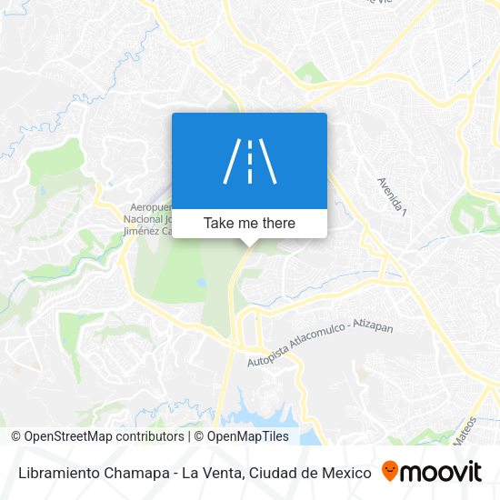 Libramiento Chamapa - La Venta map
