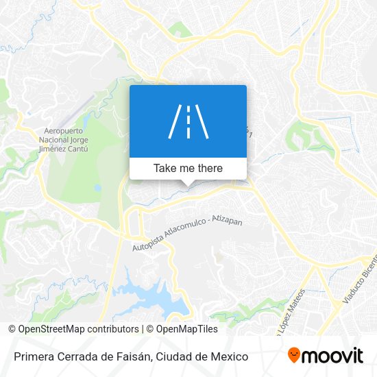 Primera Cerrada de Faisán map