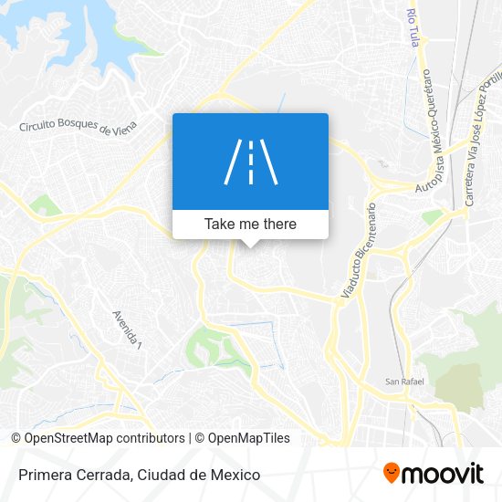 Primera Cerrada map