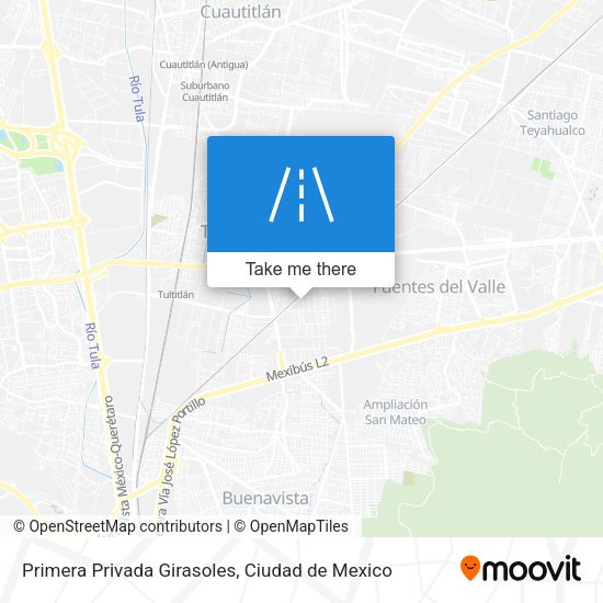 Primera Privada Girasoles map
