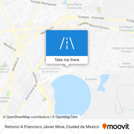Retorno A Francisco Javier Mina map