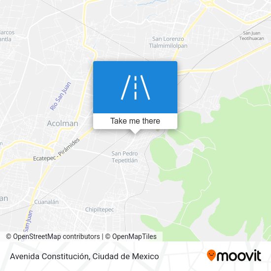 Avenida Constitución map