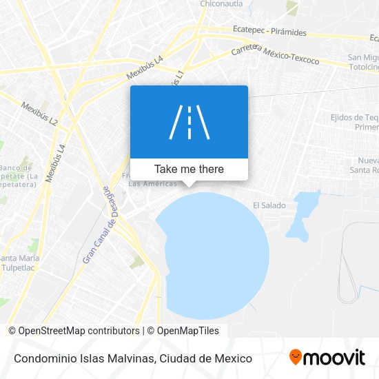 Condominio Islas Malvinas map