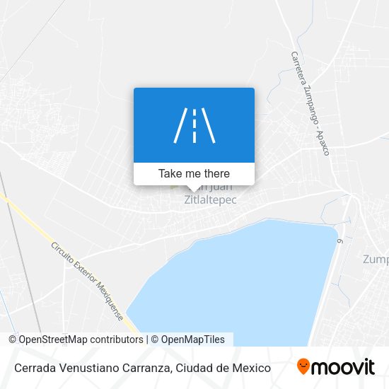Mapa de Cerrada Venustiano Carranza