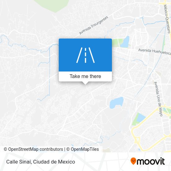 Calle Sinaí map
