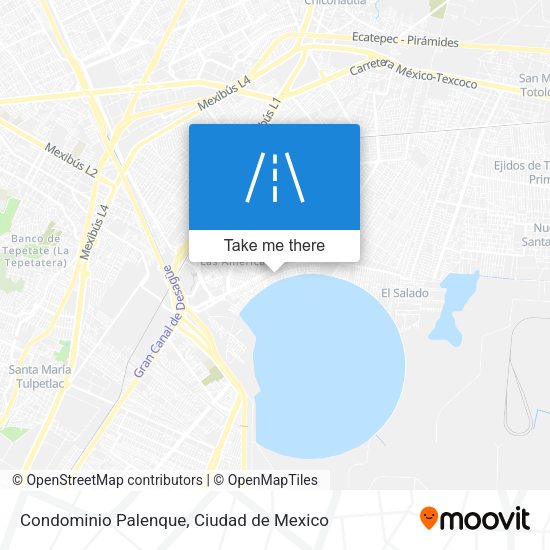 Condominio Palenque map