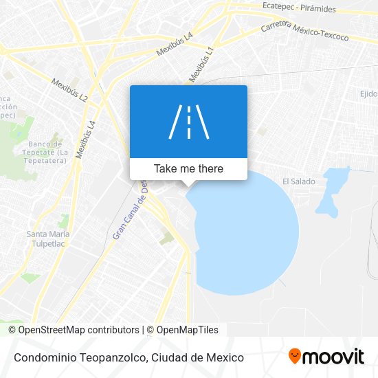 Condominio Teopanzolco map