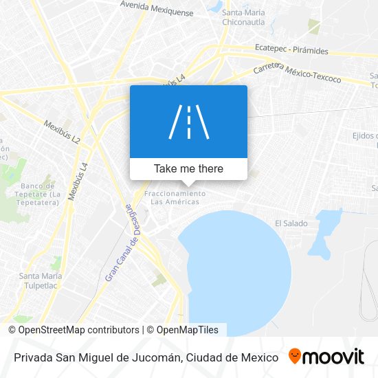 Privada San Miguel de Jucomán map