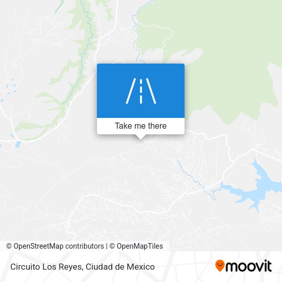 Circuito Los Reyes map