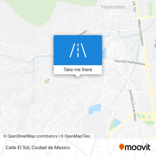 Mapa de Calle El Sol