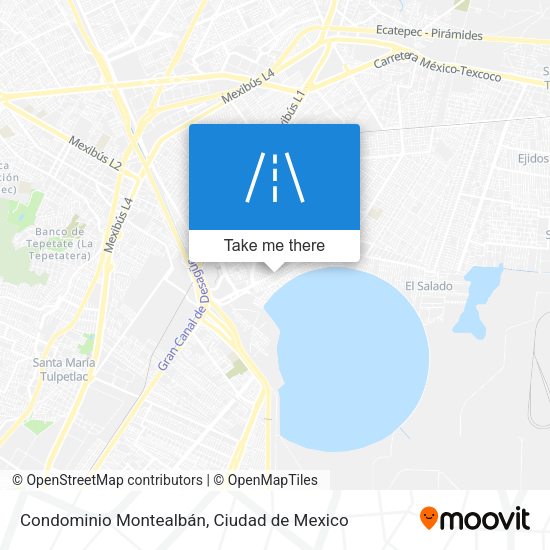 Condominio Montealbán map
