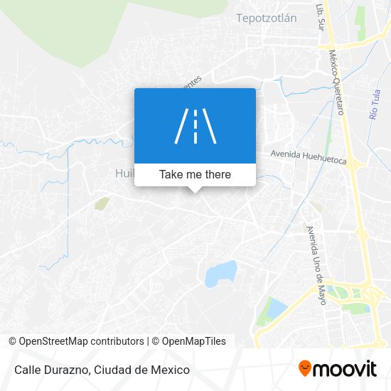 Calle Durazno map