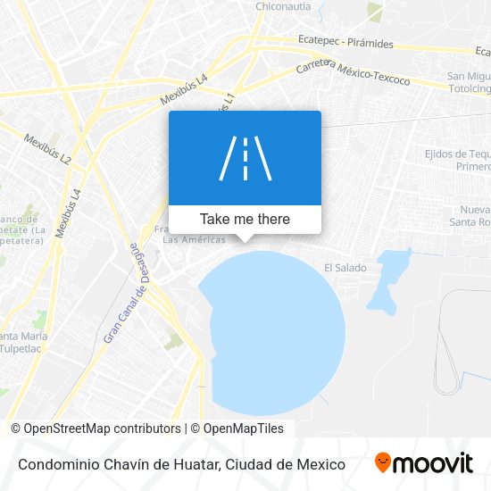 Condominio Chavín de Huatar map
