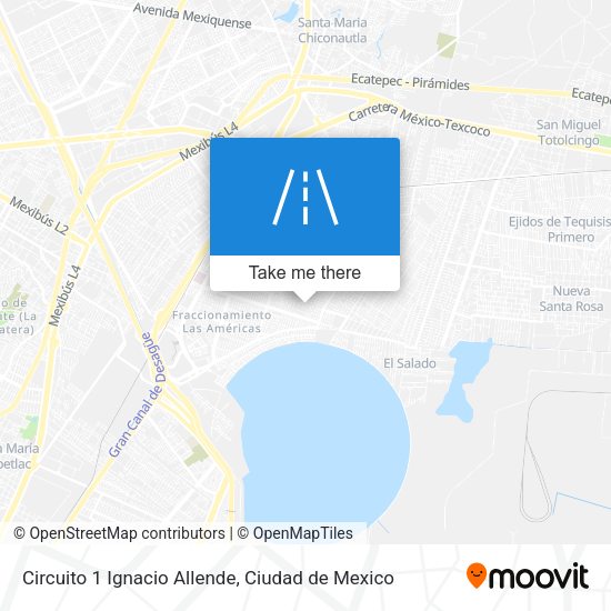 Circuito 1 Ignacio Allende map