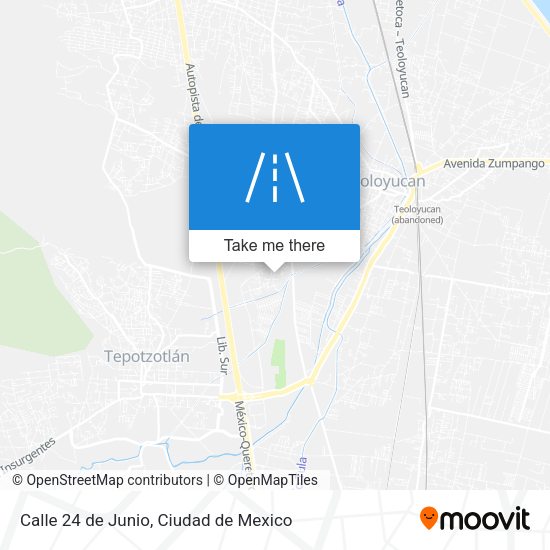 Calle 24 de Junio map