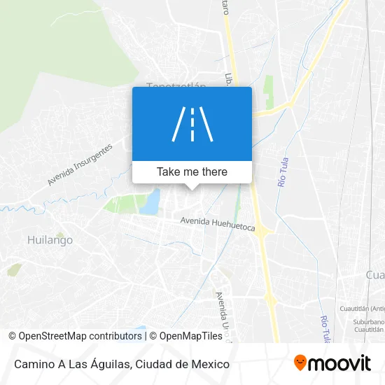 Mapa de Camino A Las Águilas