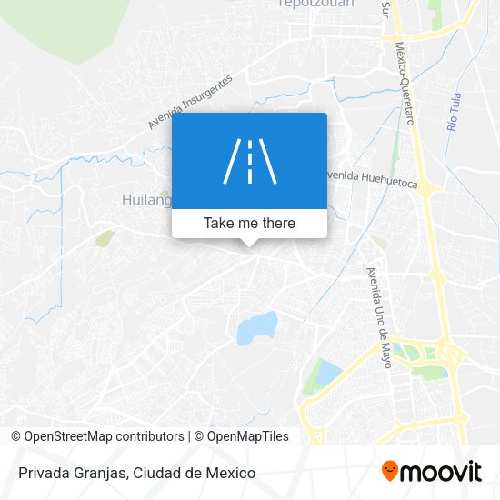 Mapa de Privada Granjas