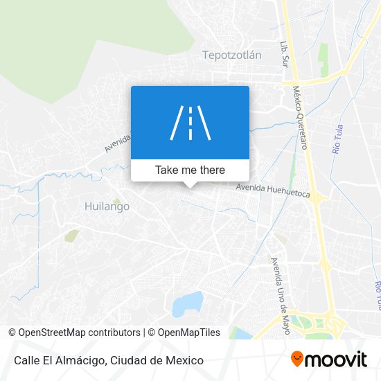 Mapa de Calle El Almácigo