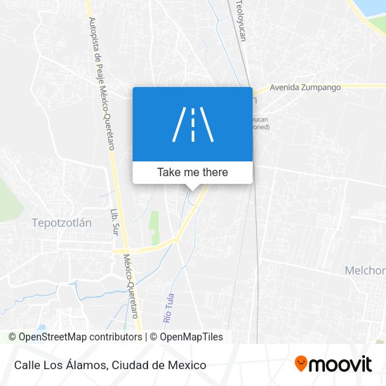 Mapa de Calle Los Álamos