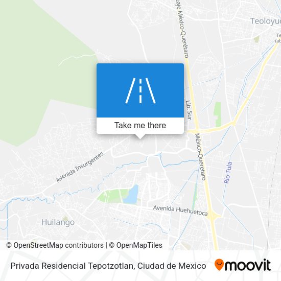 Privada Residencial Tepotzotlan map