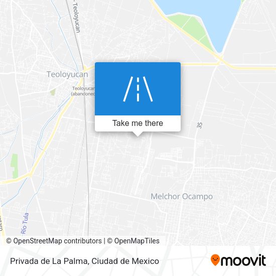 Privada de La Palma map