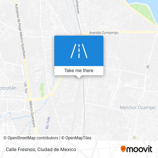 Calle Fresnos map