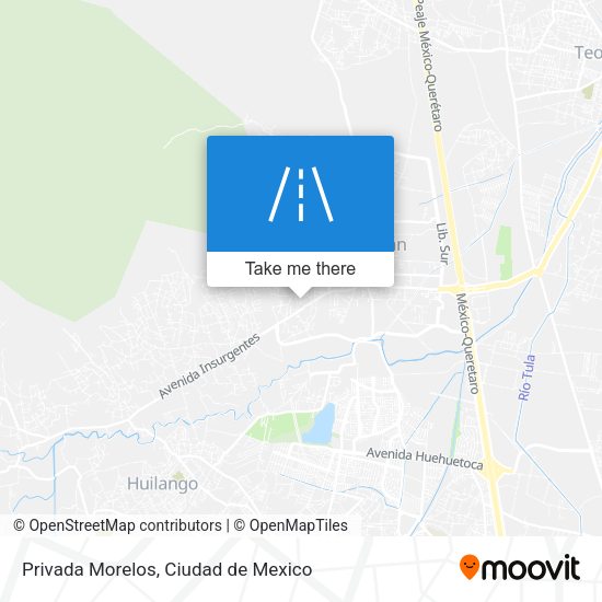 Privada Morelos map