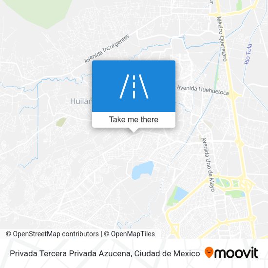 Privada Tercera Privada Azucena map