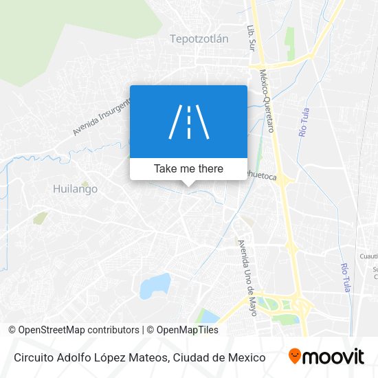 Mapa de Circuito Adolfo López Mateos