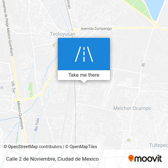 Mapa de Calle 2 de Noviembre
