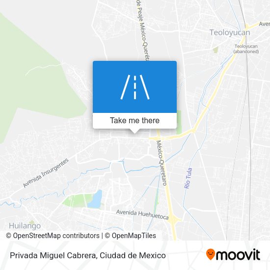 Privada Miguel Cabrera map