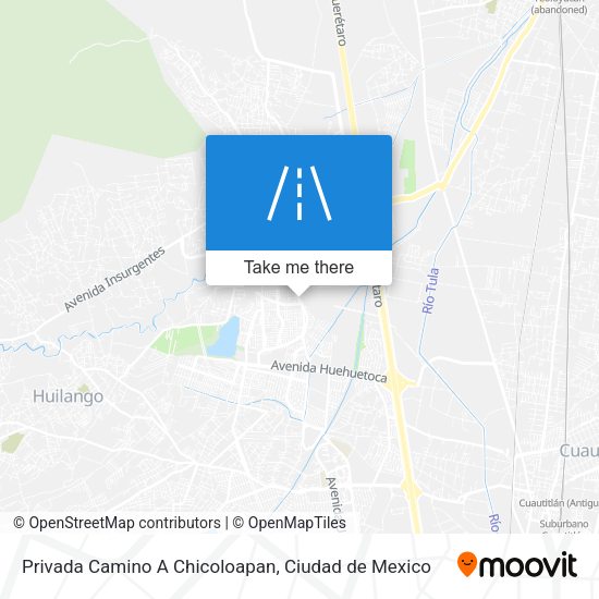 Mapa de Privada Camino A Chicoloapan
