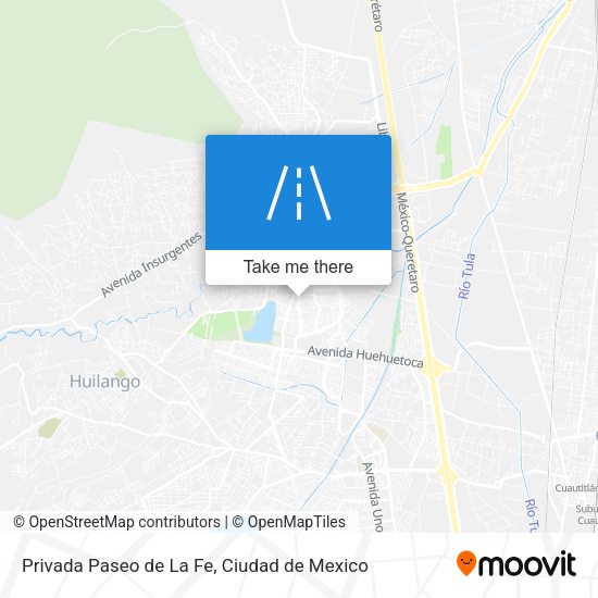 Privada Paseo de La Fe map