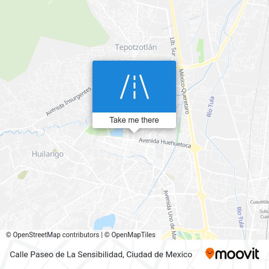Calle Paseo de La Sensibilidad map