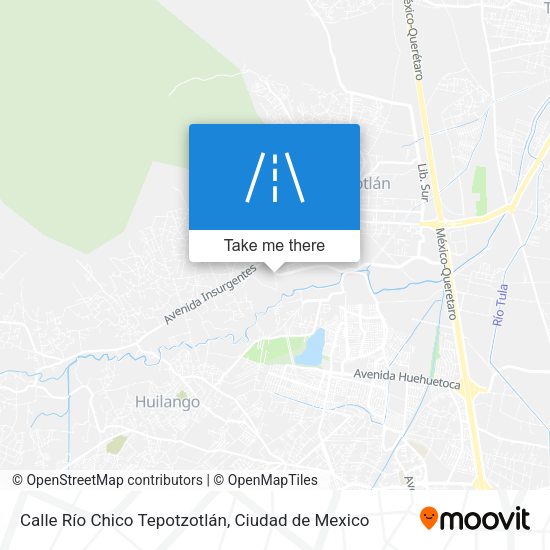 Mapa de Calle Río Chico Tepotzotlán