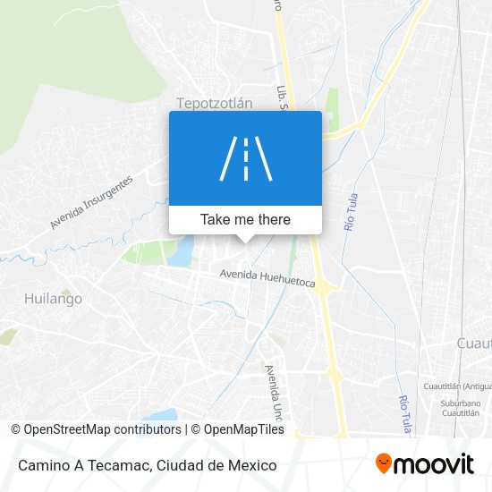 Mapa de Camino A Tecamac