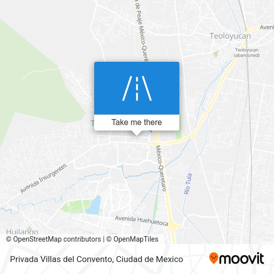 Privada Villas del Convento map