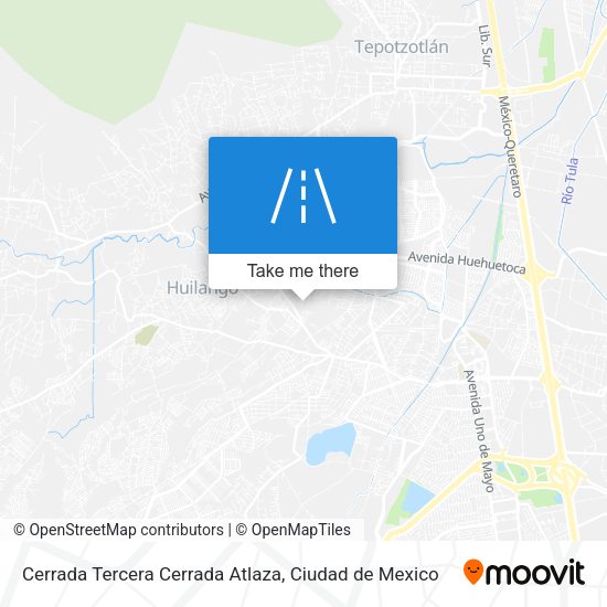 Cerrada Tercera Cerrada Atlaza map