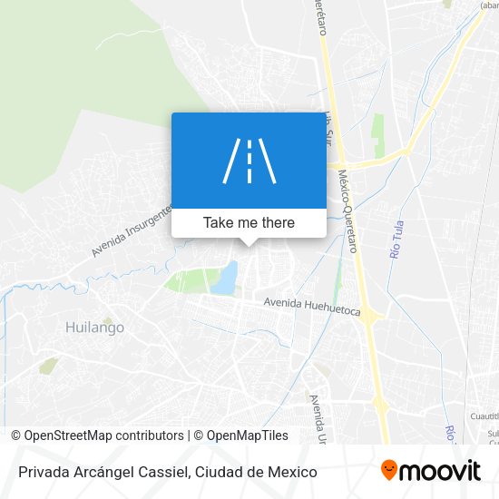 Privada Arcángel Cassiel map
